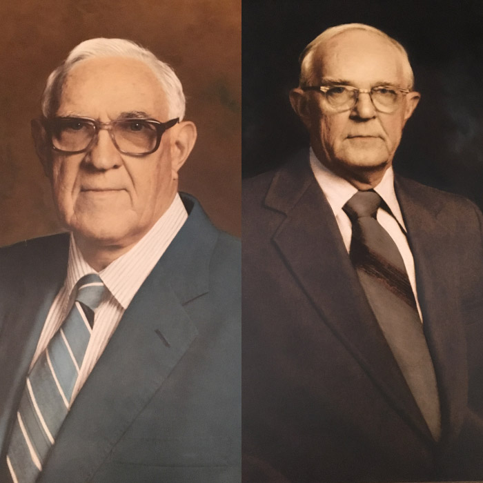 Searcy Harrell, Sr. and Len Harrell