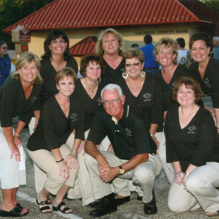 The Bank team in 2007