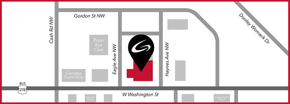 Camden Washington St. Map